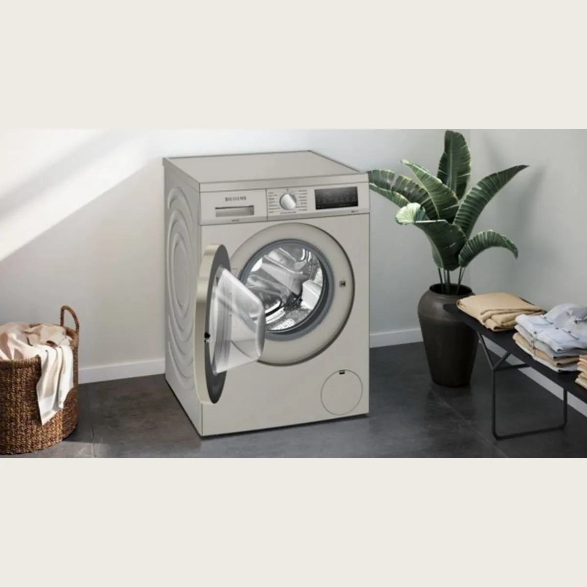 SIEMENS iQ500 WU14UTS8 Waschmaschine, 9 kg, 1400 U/min, unterbaufähig 3