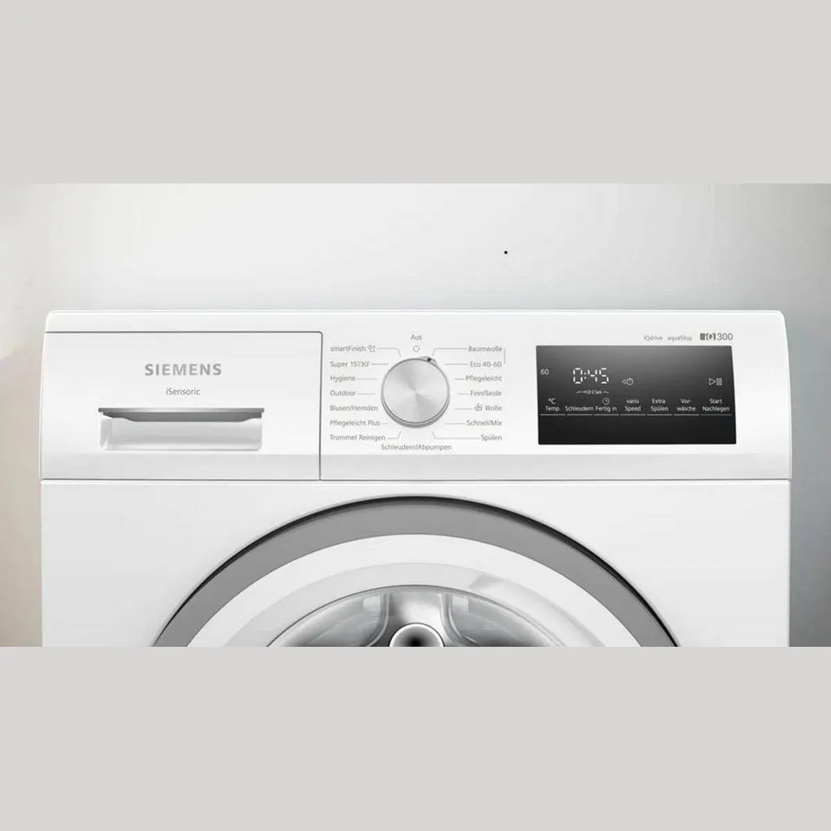 SIEMENS iQ300 WM14N2W4 Waschmaschine, 8 kg, 1400 U/Min, energieeffizient 2