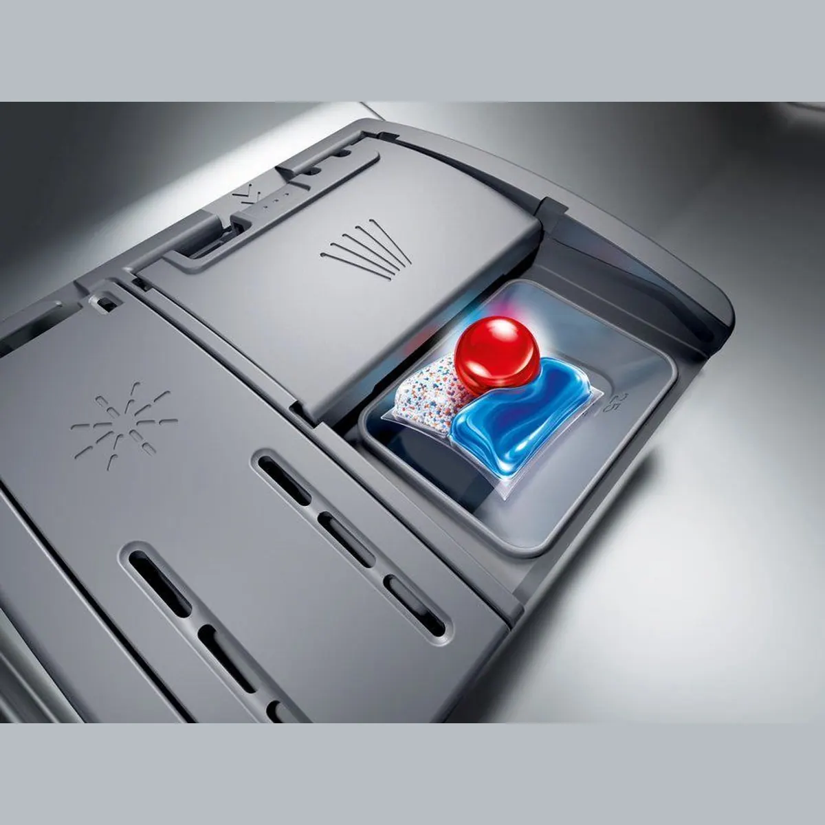 SIEMENS Unterbaugeschirrspüler iQ300 SN43ES28AE, 13 Maßgedecke, flexible Körbe, varioSpeed 4