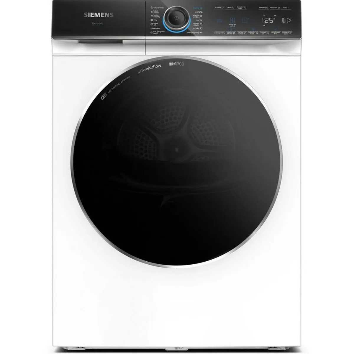 SIEMENS Wärmepumpentrockner iQ700 WR47B2C40, Energieeffizienz A+++, schnelle Trocknungszeiten