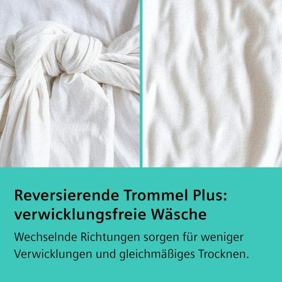 SIEMENS Wärmepumpentrockner iQ700 WR47B2C40, Energieeffizienz A+++, schnelle Trocknungszeiten 3