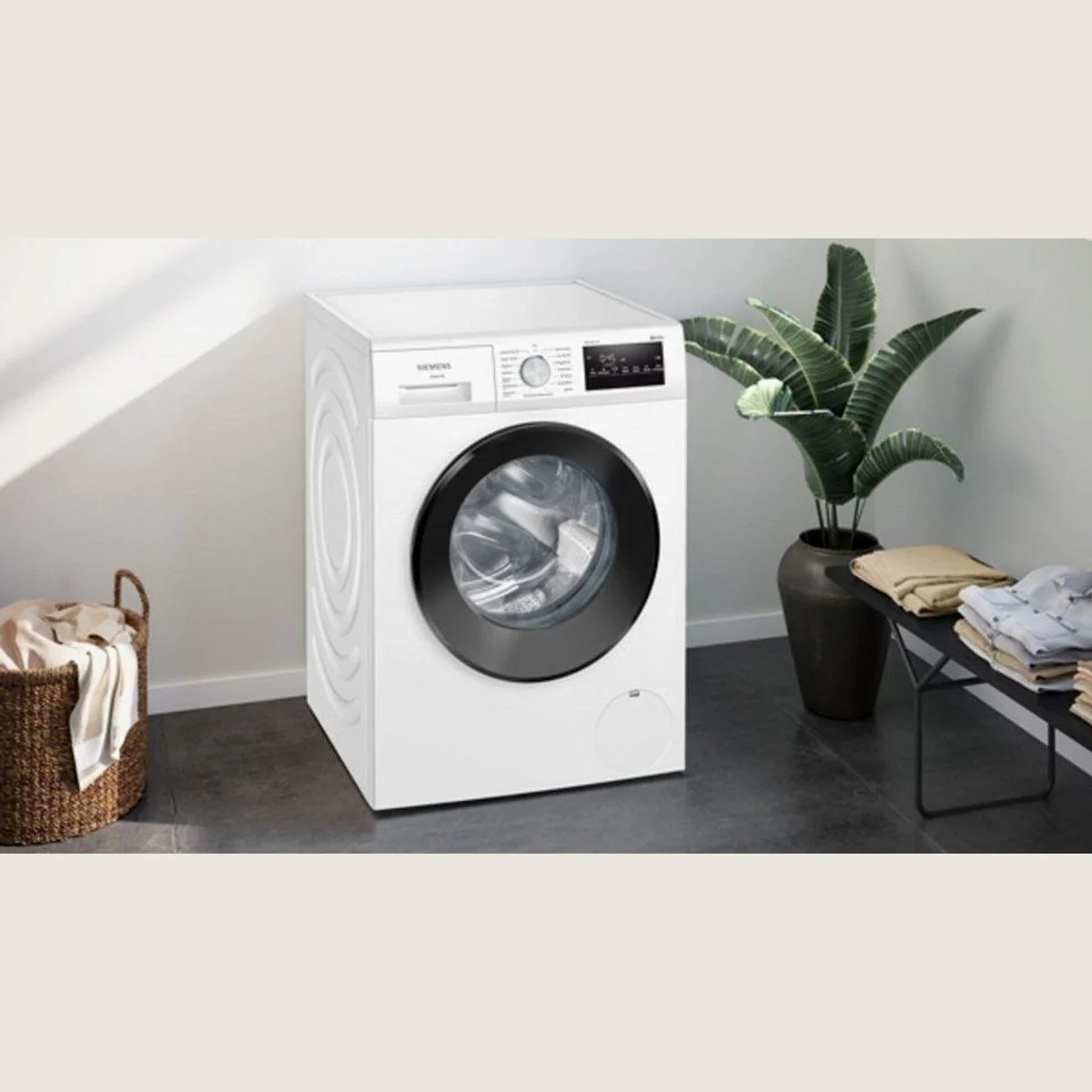 SIEMENS iQ300 WM14N2G5 Waschmaschine, 8 kg, 1400 U/min, Nachlegefunktion 3