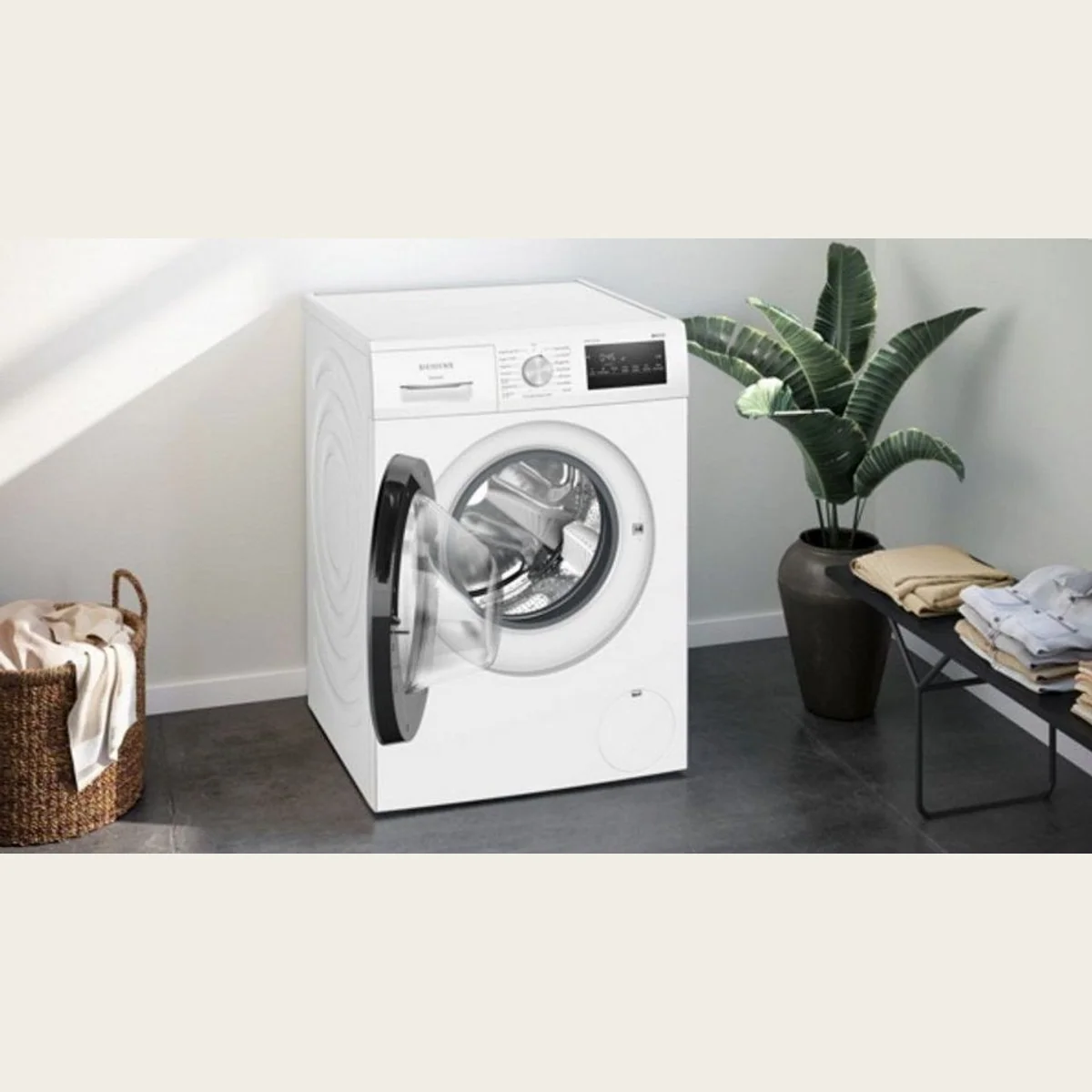 SIEMENS iQ300 WM14N2G5 Waschmaschine, 8 kg, 1400 U/min, Nachlegefunktion 4