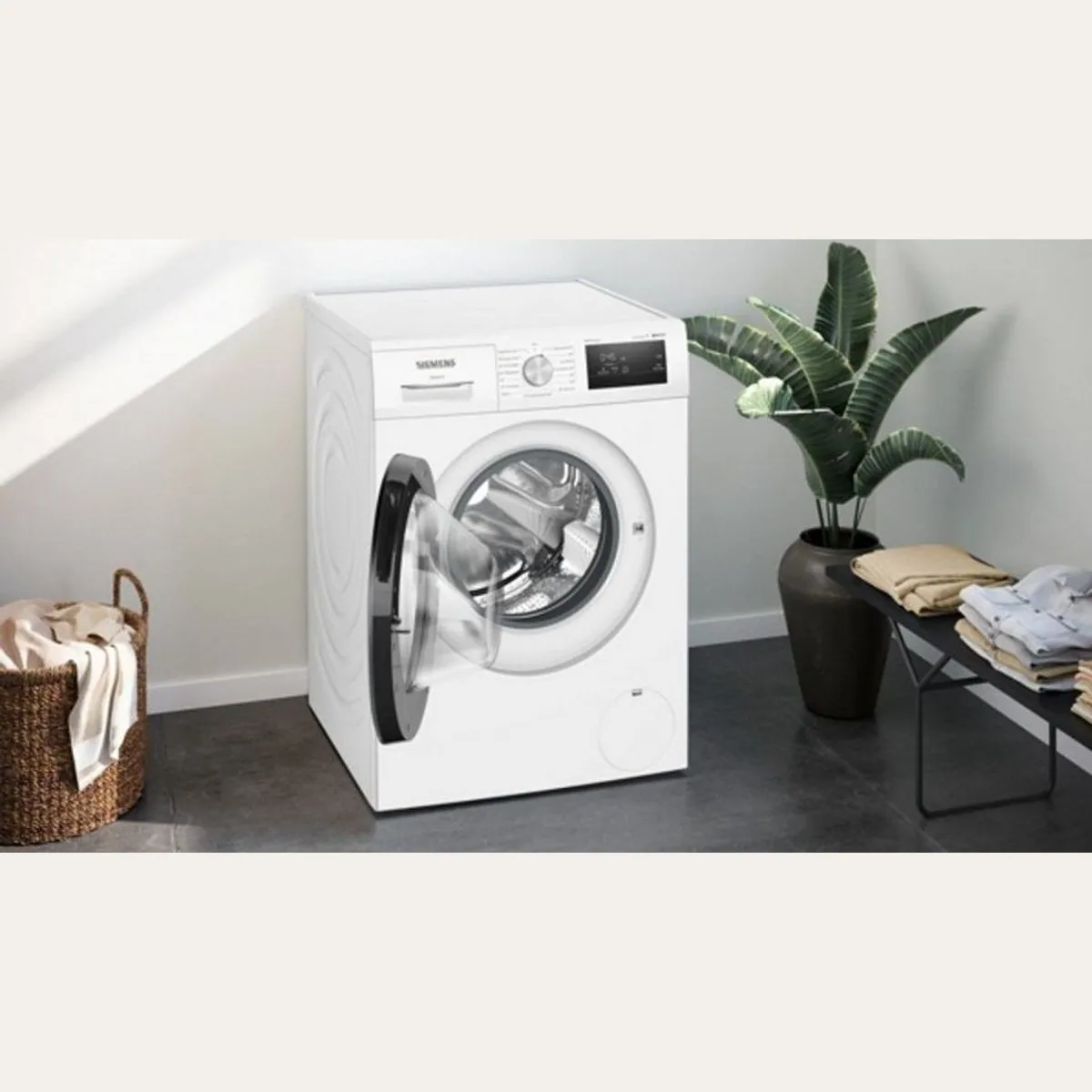 SIEMENS iQ300 WM14N0G5 Waschmaschine, 8 kg, 1400 U/min, energieeffizient und leise 4