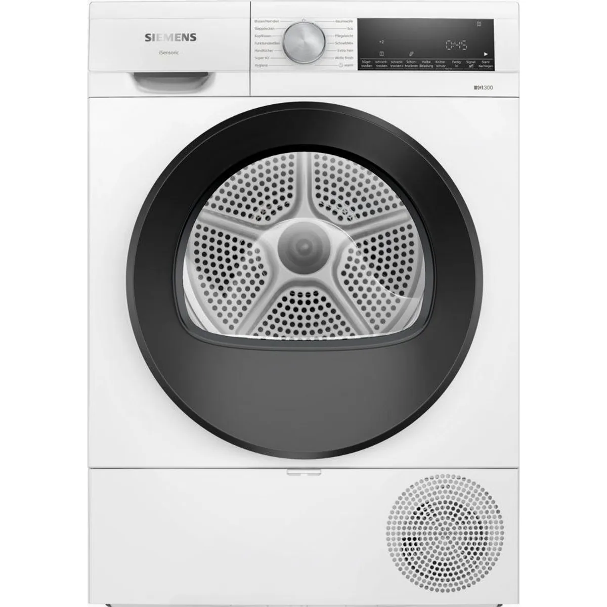 SIEMENS Wärmepumpentrockner iQ300 WQ33A2CEM, geringer Reinigungsaufwand, energieeffizient