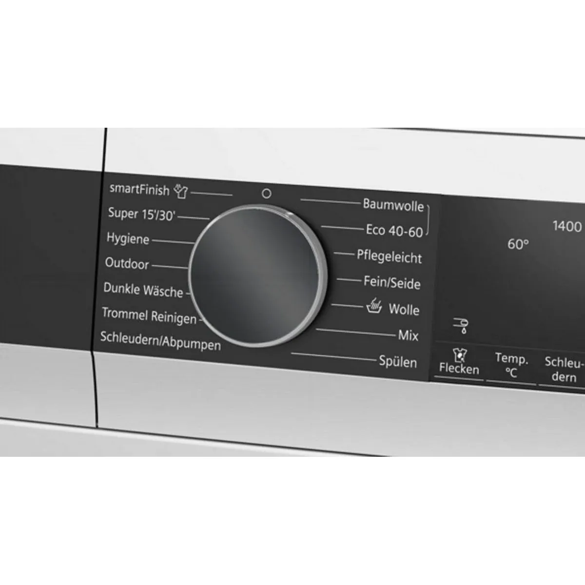 SIEMENS Waschmaschine iQ500 WG34G2Z71, 8 kg, 1400 U/min, varioSpeed, Trommelreinigung 5