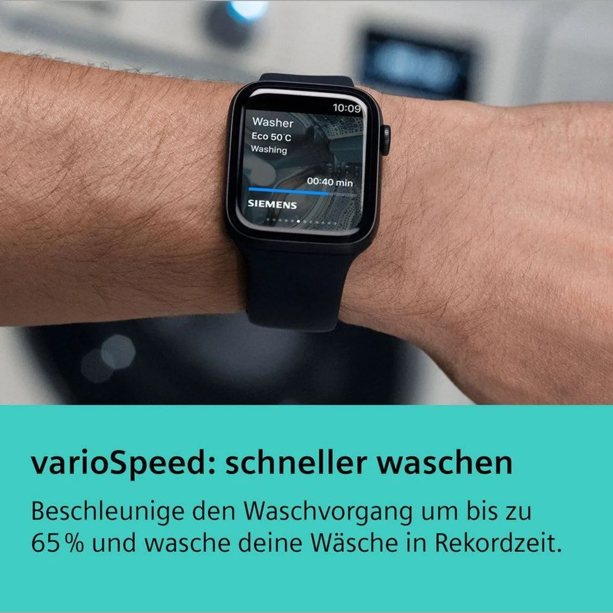 SIEMENS iQ700 WG56B2A42 Waschmaschine, 10 kg, 1600 U/min, Home Connect & i-Dos 5