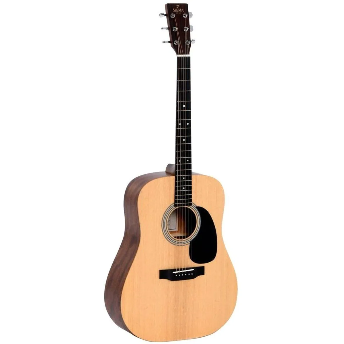 Sigma Guitars DM-ST Westerngitarre, kraftvoller Klang, Dreadnought-Format