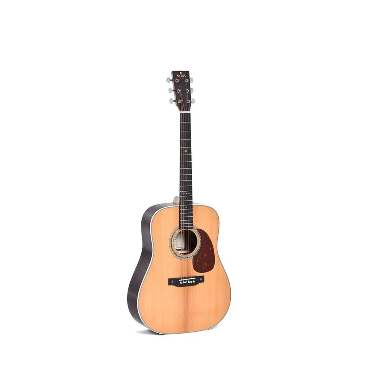 SIGMA DT-1E Elektro-Westerngitarre, voluminöser Sound, Fishman Sonitone, Dreadnought-Bauform