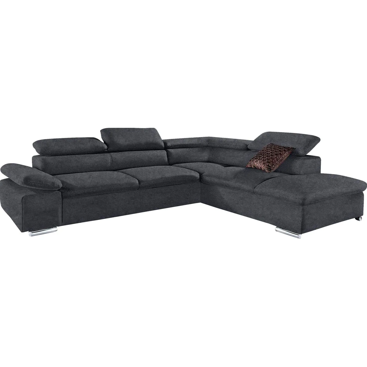 sit&more Ecksofa Alcudia L-Form, Arm- und Kopfteilverstellung, komfortabel und vielseitig