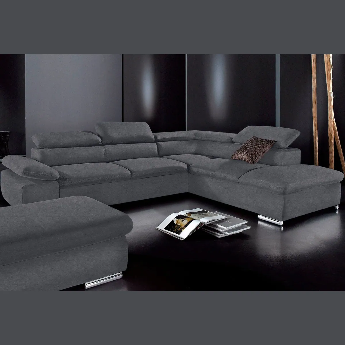 sit&more Ecksofa Alcudia L-Form, Arm- und Kopfteilverstellung, komfortabel und vielseitig 2