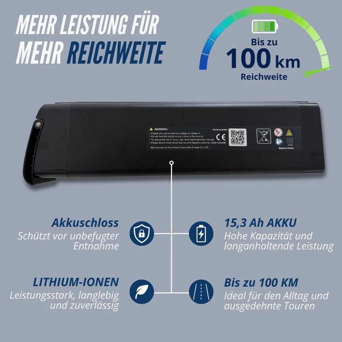smartEC Camp-20D E-Bike Klapprad, kompakt, sicher, 100 km Reichweite 2