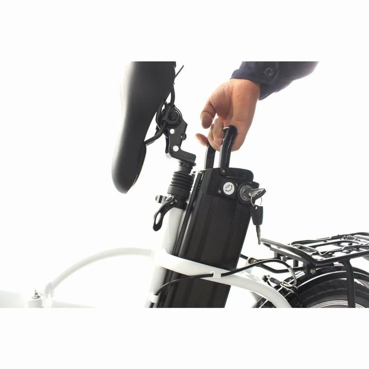 smartEC Camp-20D E-Bike Klapprad, kompakt, sicher, 100 km Reichweite 3