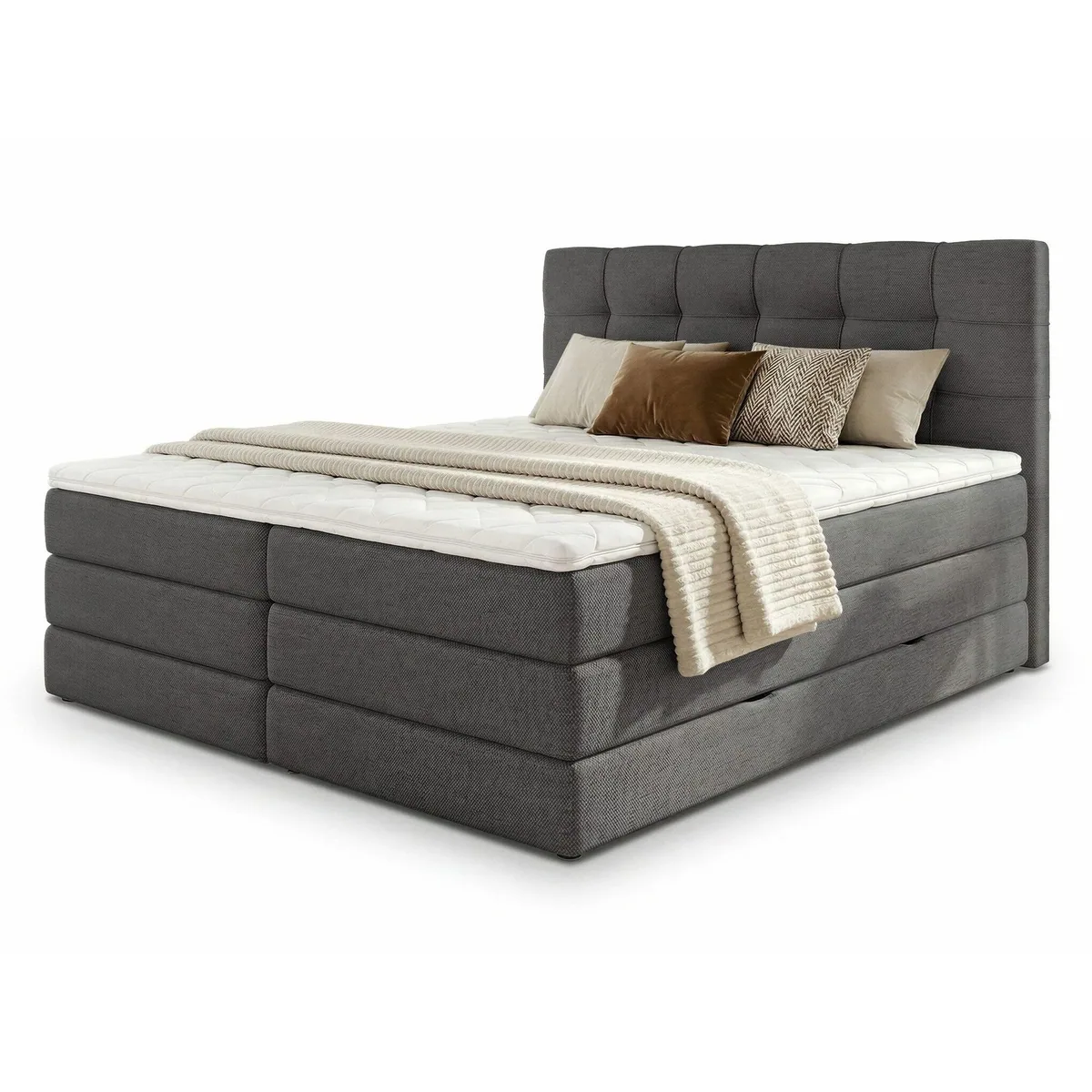 Sofnet Boxspringbett Best XL, mit Stauraumbettkästen und Taschenfederkernmatratze 2
