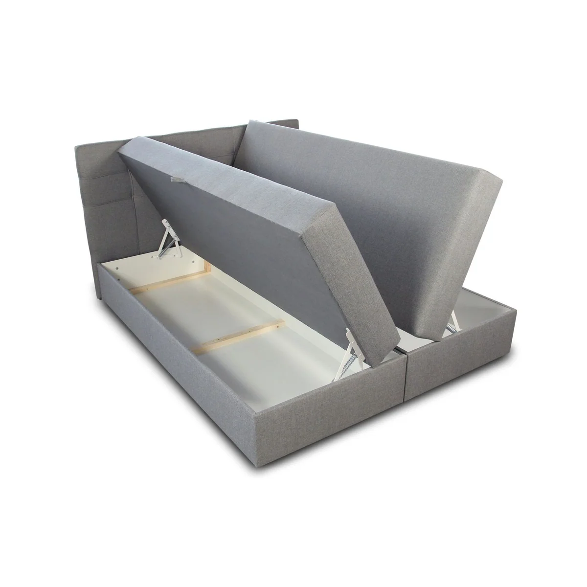 Sofnet Boxbett Best, Doppelbett mit Bettkästen, Bonell-Matratze und Topper 3