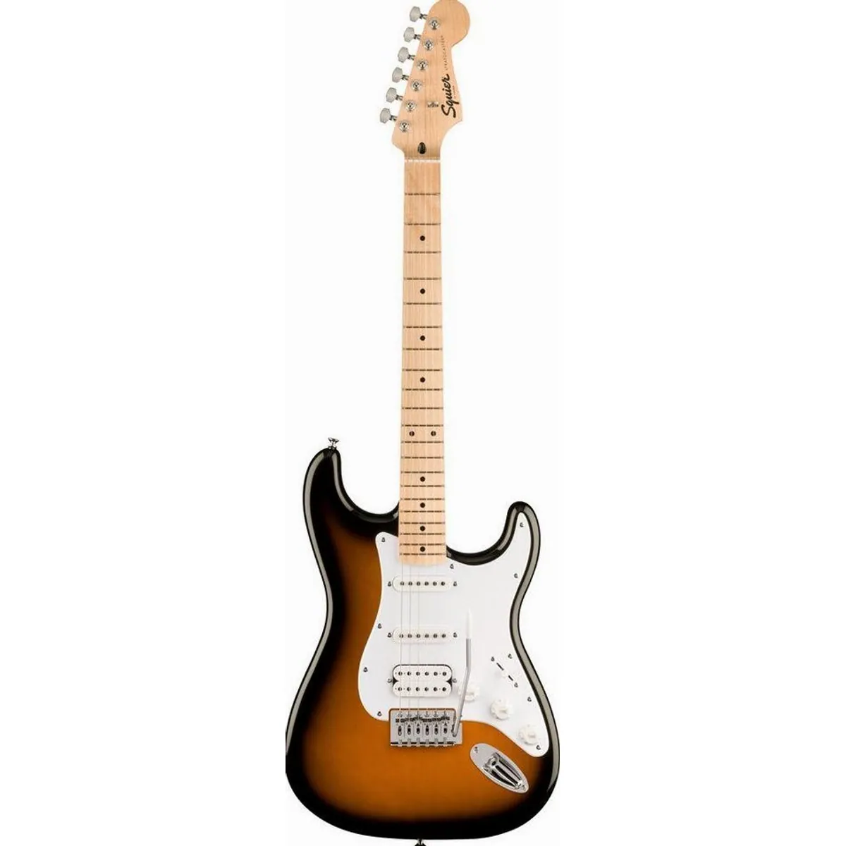 Squier Sonic Stratocaster HSS E-Gitarre, legendärer Klang, komfortabler Hals, langlebige Hardware