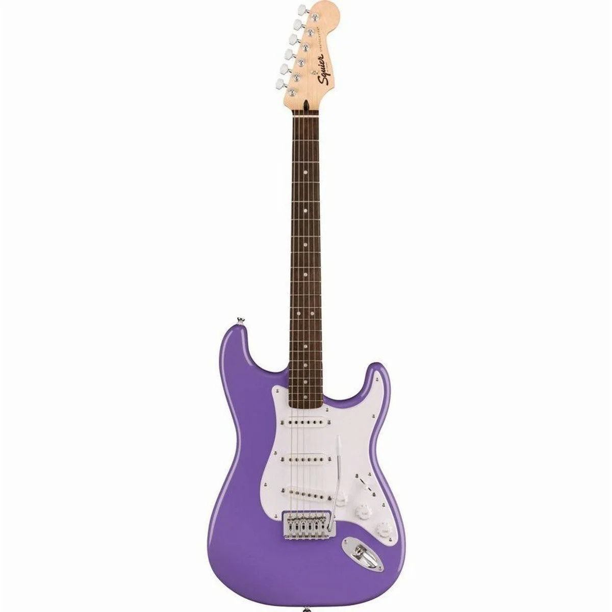 Squier Sonic Stratocaster IL Ultraviolet, vielseitiger Klang, komfortable Bespielbarkeit, modernes Design