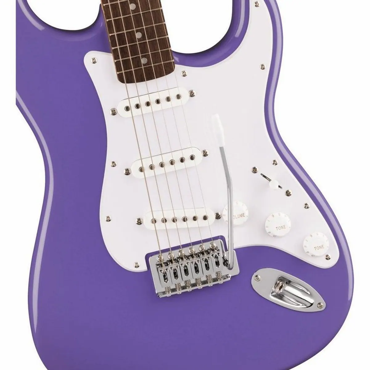 Squier Sonic Stratocaster IL Ultraviolet, vielseitiger Klang, komfortable Bespielbarkeit, modernes Design 3