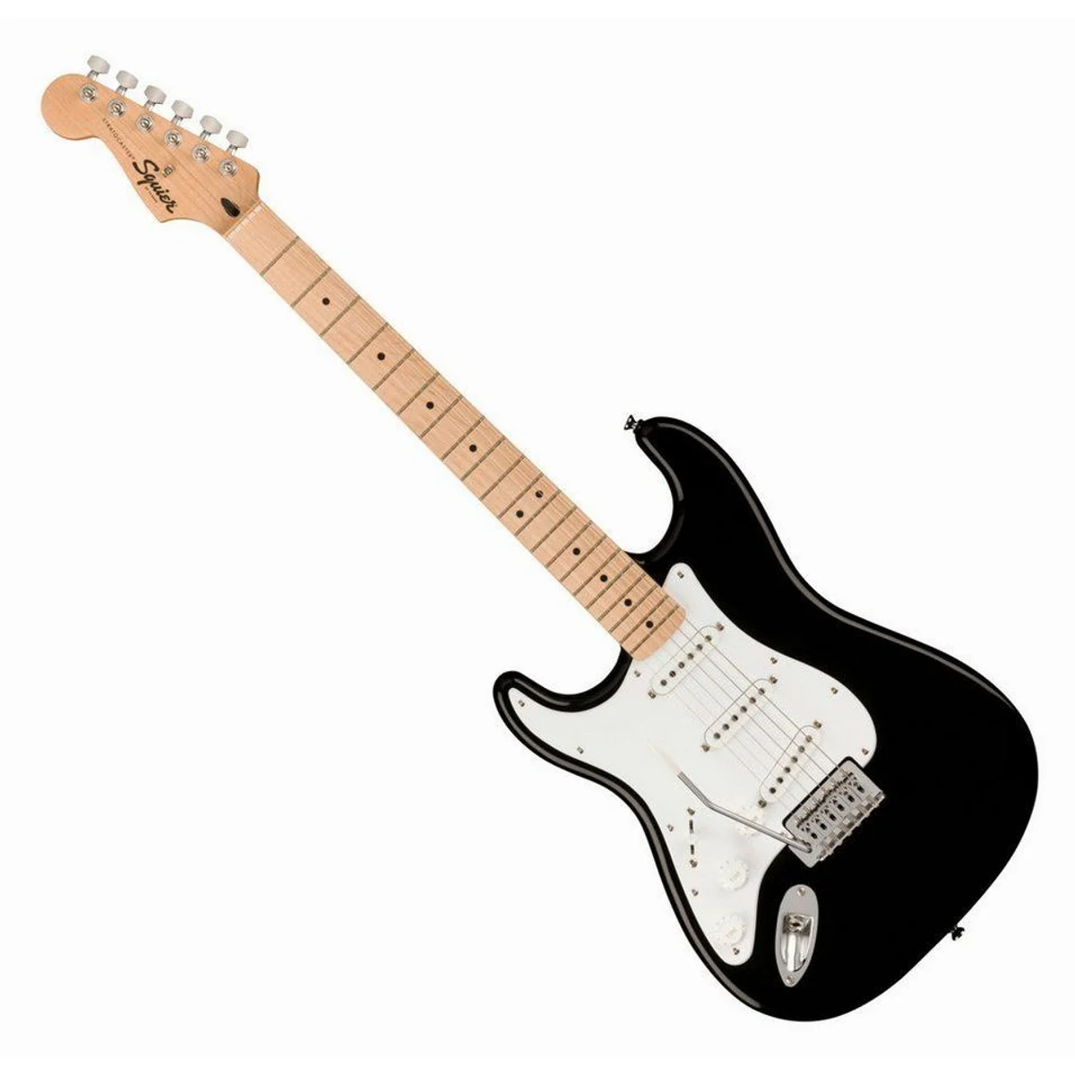 Squier Sonic Stratocaster LH Black, vielseitige Klänge und komfortables Handling
