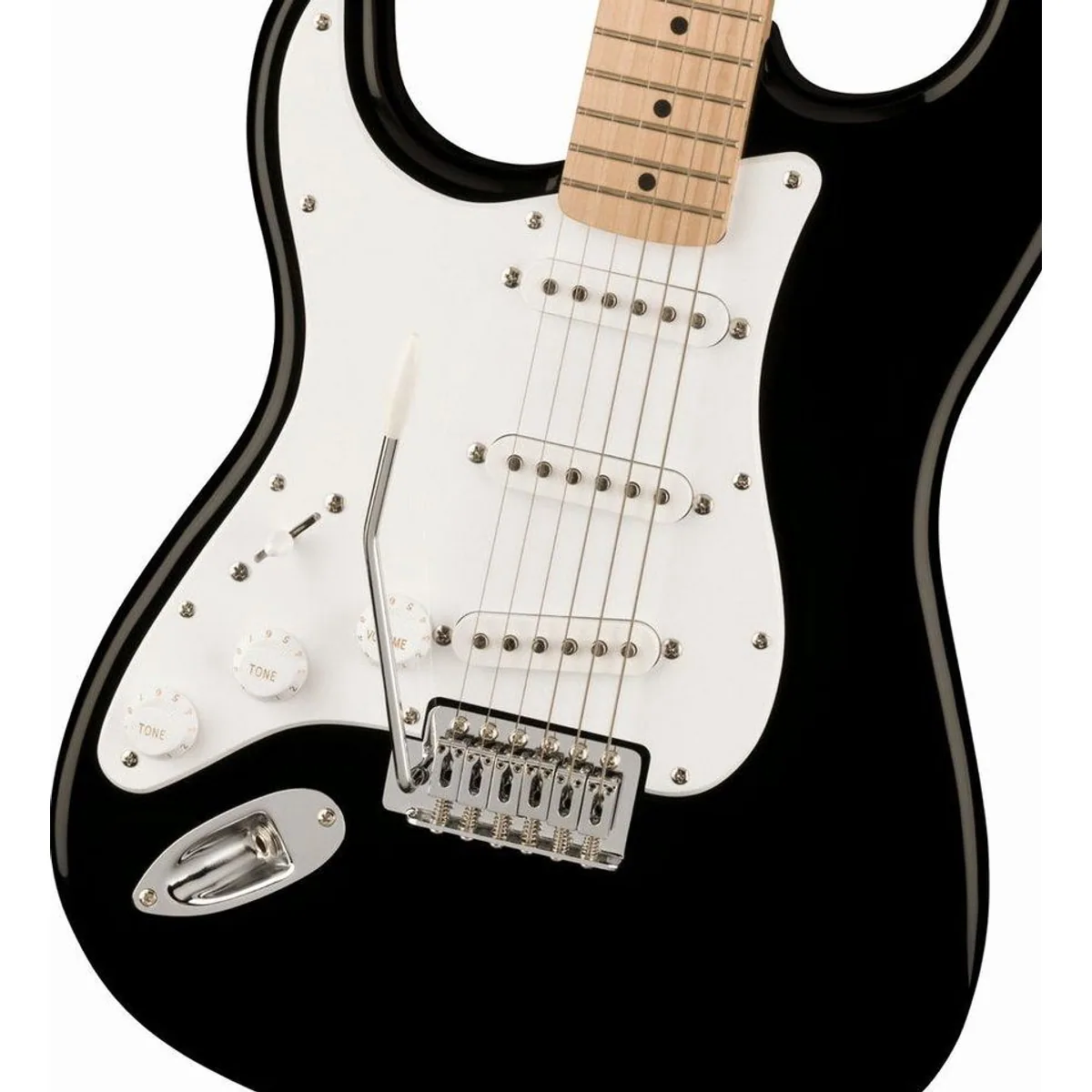 Squier Sonic Stratocaster LH Black, vielseitige Klänge und komfortables Handling 4