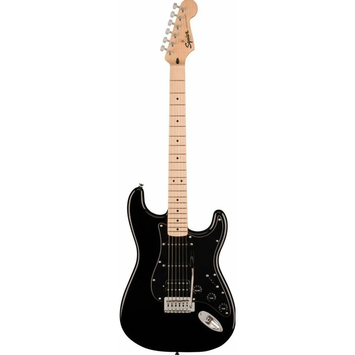 Squier Sonic Stratocaster HSS Black, vielseitige Klänge und komfortables Spiel 2