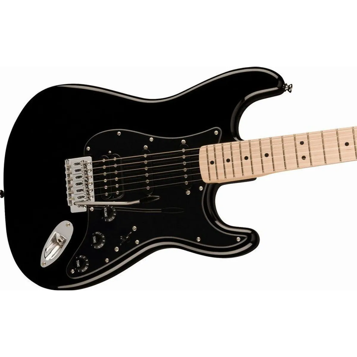 Squier Sonic Stratocaster HSS Black, vielseitige Klänge und komfortables Spiel 5