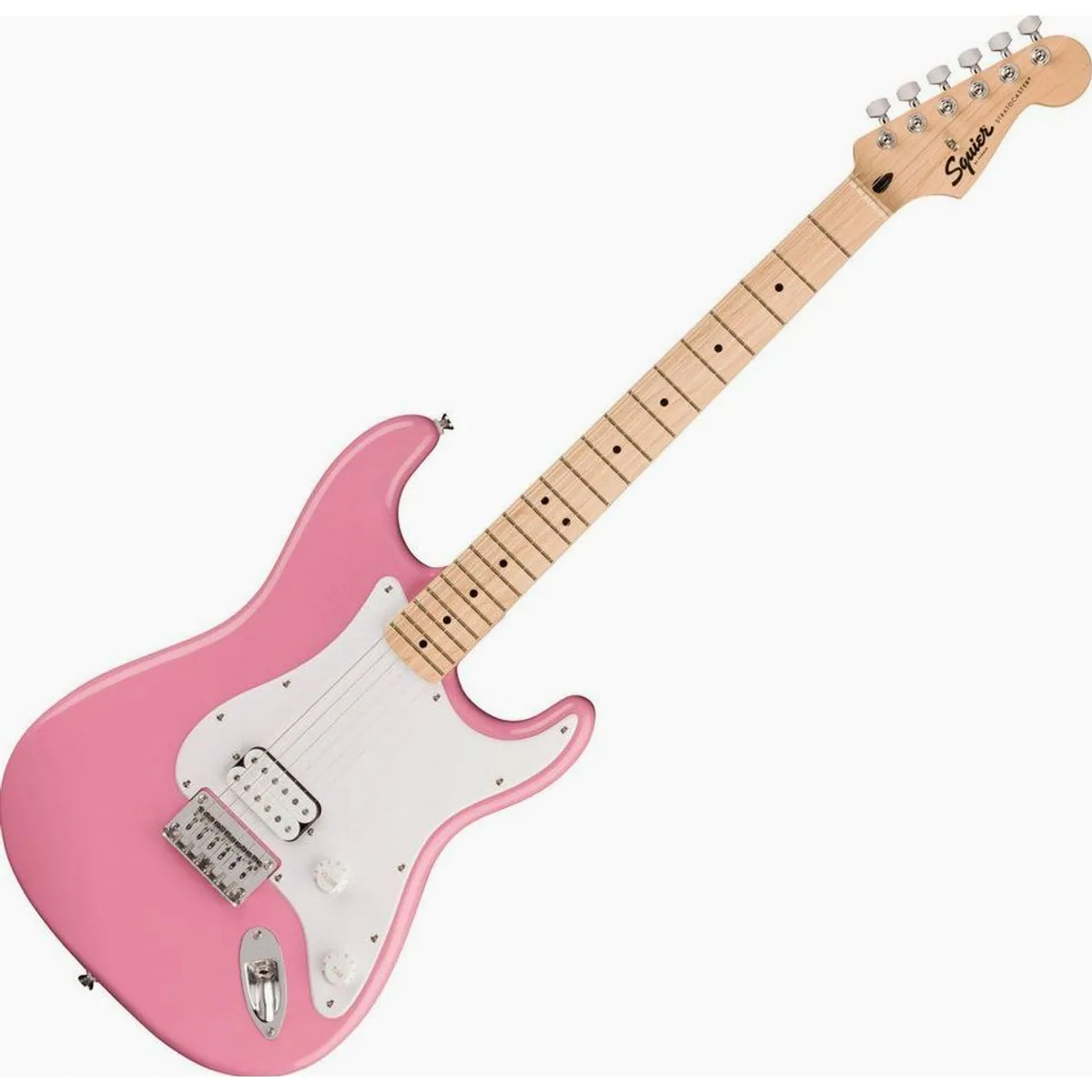 Squier Sonic Stratocaster HT H, kräftiger Humbucker-Sound, komfortabler Ahornhals
