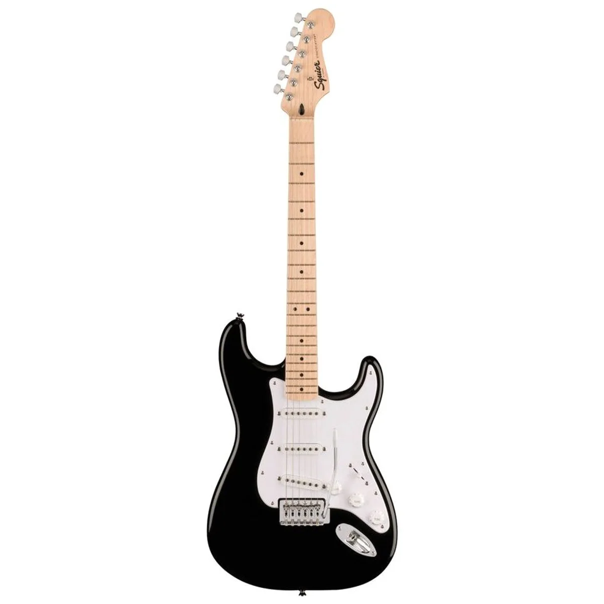 Squier Sonic Stratocaster Pack Black, E-Gitarre mit Verstärker und Zubehör 2