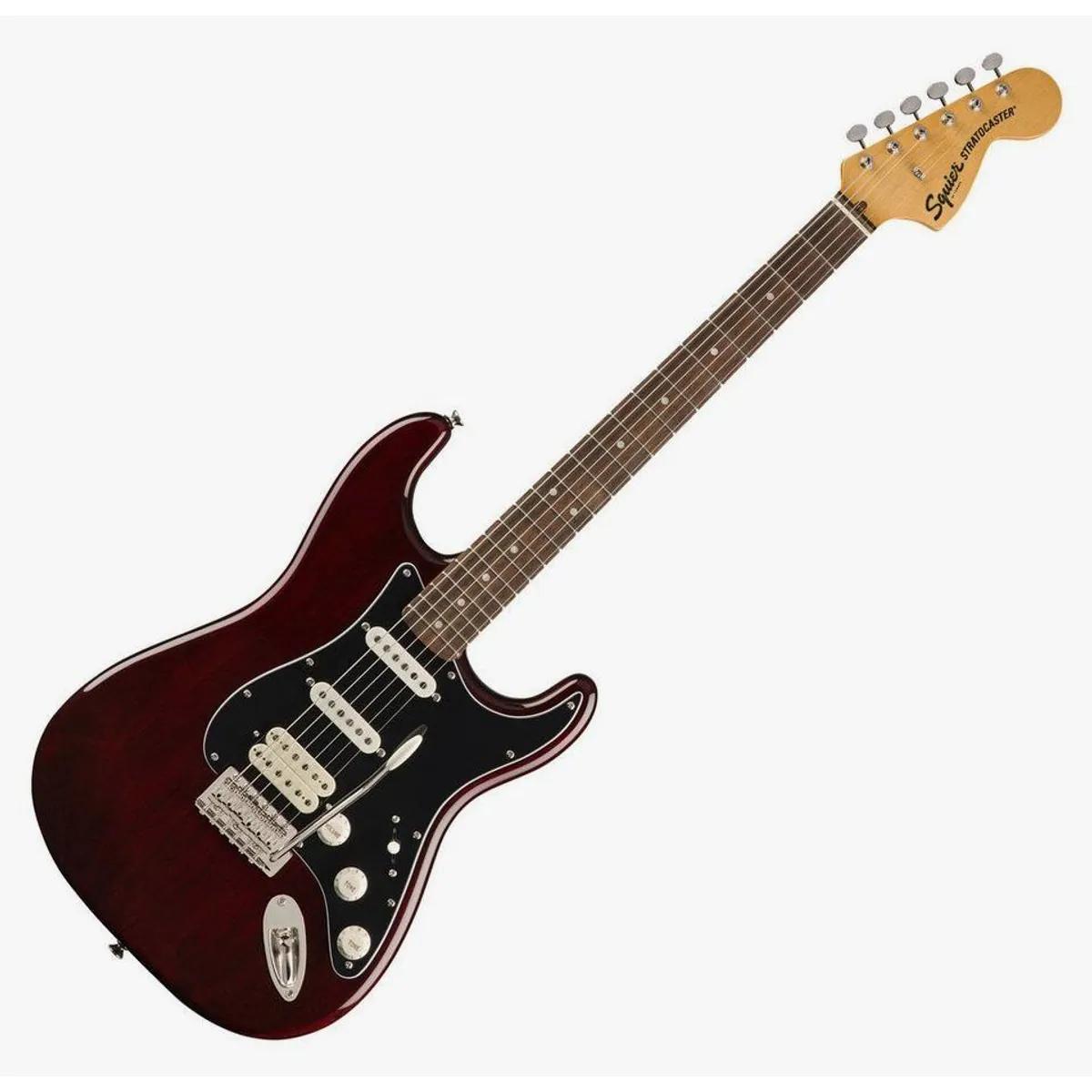 Squier Classic Vibe '70s Stratocaster HSS Walnut, vielseitige Klänge, klassisches Design