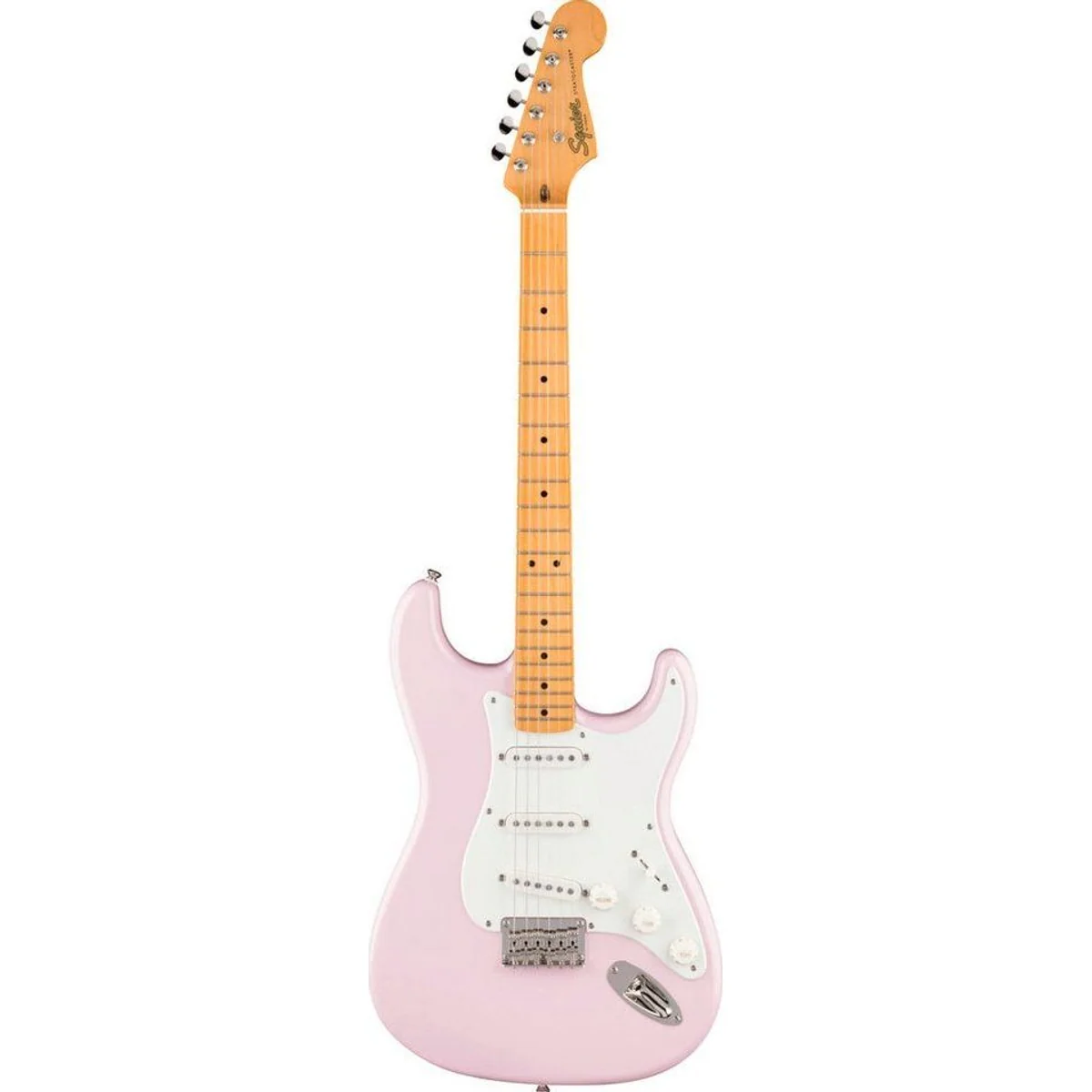 Squier Classic Vibe '50s Stratocaster HT, Alnico-Sounds, Shell Pink — vielseitig, präzise, klassisch 2