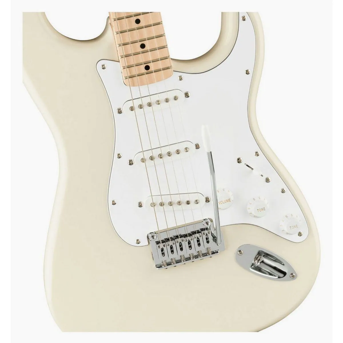 Squier Affinity Series Stratocaster, vielseitige Klangvielfalt in Olympic White 4
