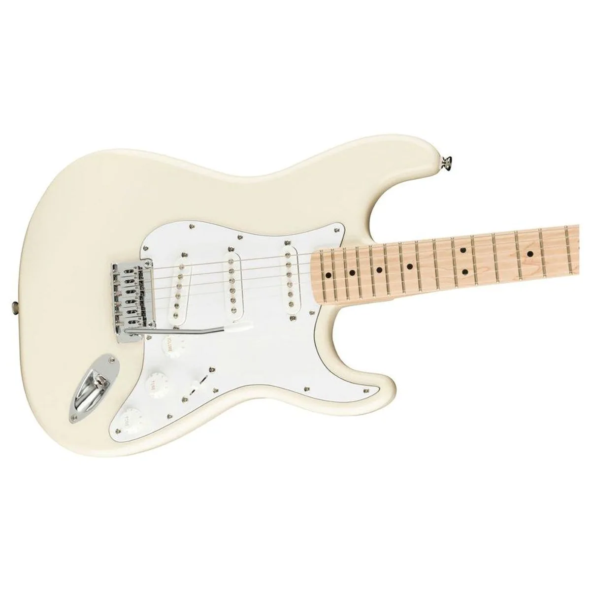 Squier Affinity Series Stratocaster, vielseitige Klangvielfalt in Olympic White 5