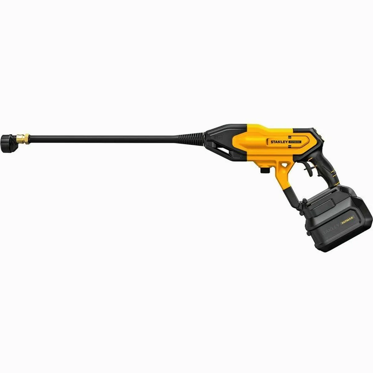 STANLEY 18V FATMAX V20 Akku-Hochdruckreiniger, 2 Druckstufen, 5-in-1-Düse, ergonomischer Griff 2