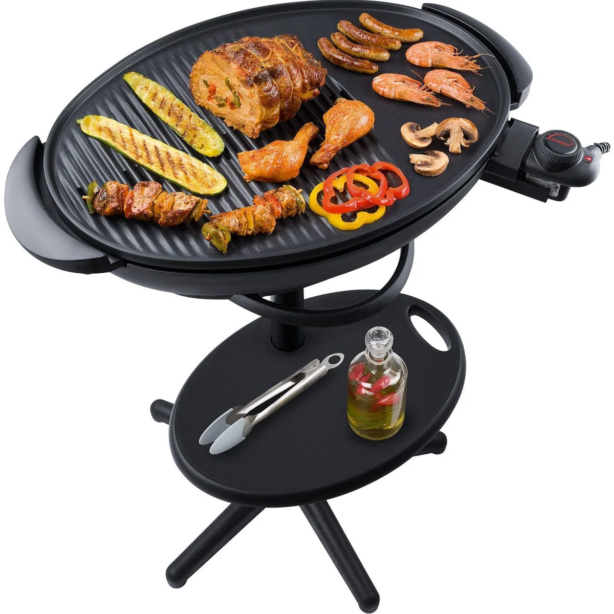 Steba VG 350 BIG Elektro-Standgrill, 2200 W, schnelle Aufheizzeit, große Grillfläche 3