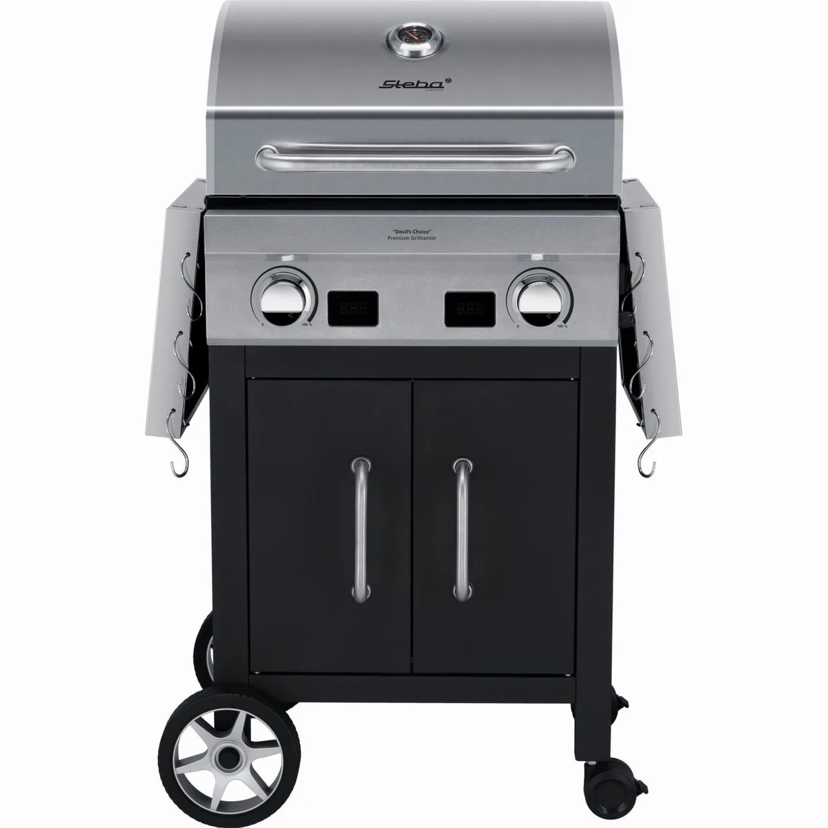 Steba Elektrogrill VG 7000 Devil’s Choice, stufenlose Temperaturregelung, elegantes Edelstahlgehäuse 2