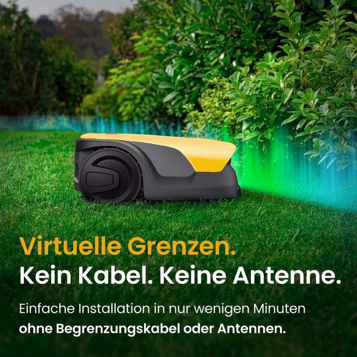 STIGA GARDEN Rasenmähroboter A 8v, für Gärten bis 800 m², App-Steuerung, KI-Navigation 2