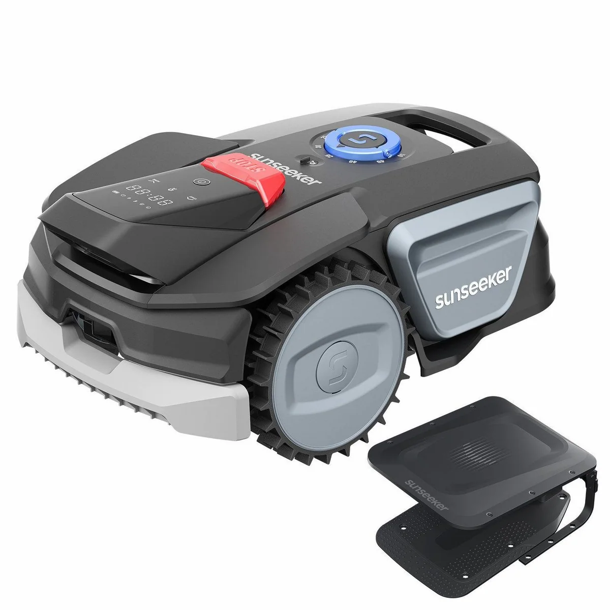 Sunseeker V1 Rasenmähroboter, bis 300 m², App-Steuerung, Vision AI, 55 dB