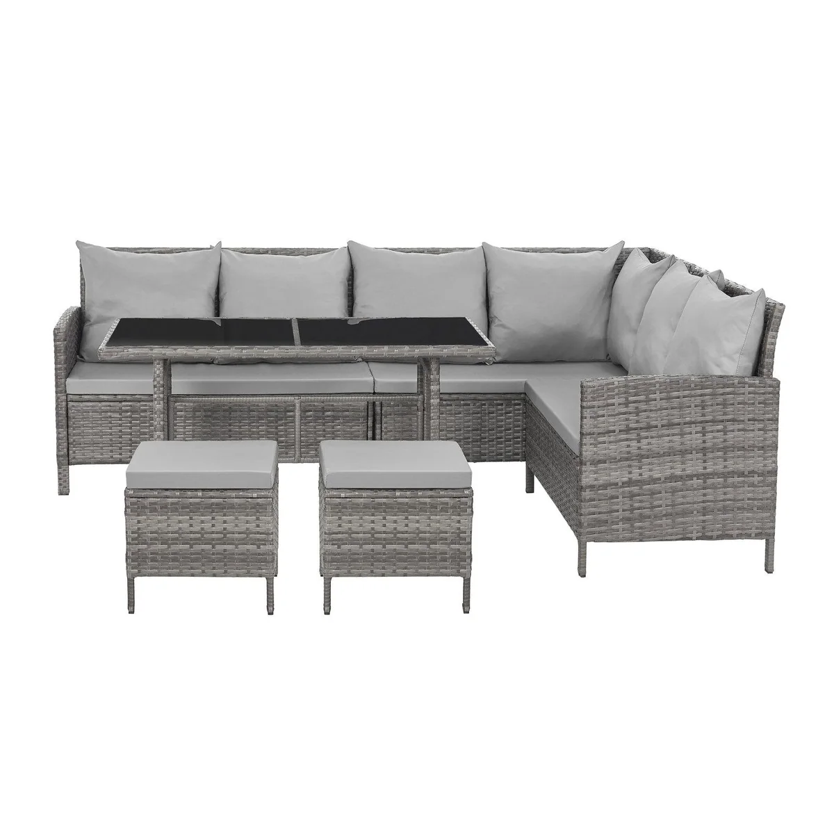 SVITA MADISON Gartenlounge-Set, 2-tlg., komfortabel und wetterfest 4
