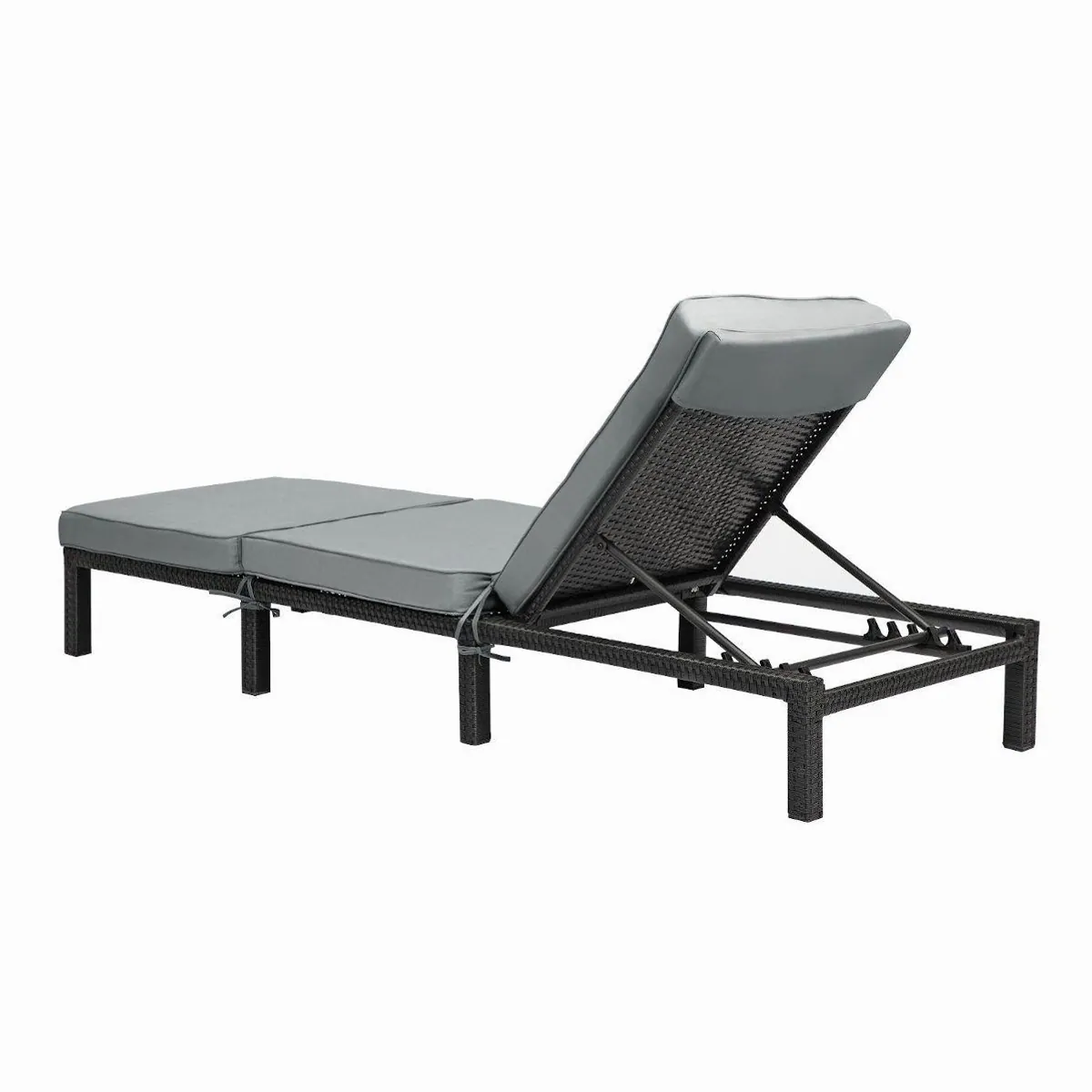 SVITA PEACH Gartenliege, klappbare Rückenlehne, schmutzabweisend, 2er Set 3