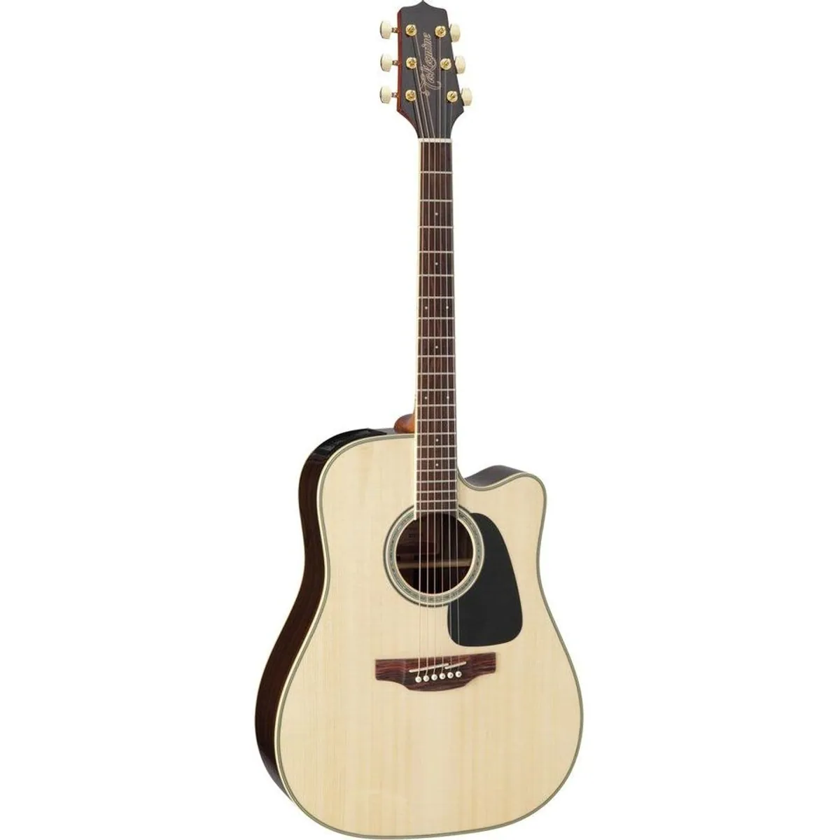 Takamine GD51CE Natural, Dreadnought Westerngitarre, massive Fichtendecke, Cutaway-Design