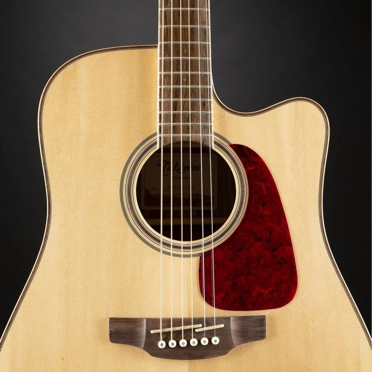 Takamine GD93CE-NAT Westerngitarre, massive Fichtendecke, Cutaway-Design 5