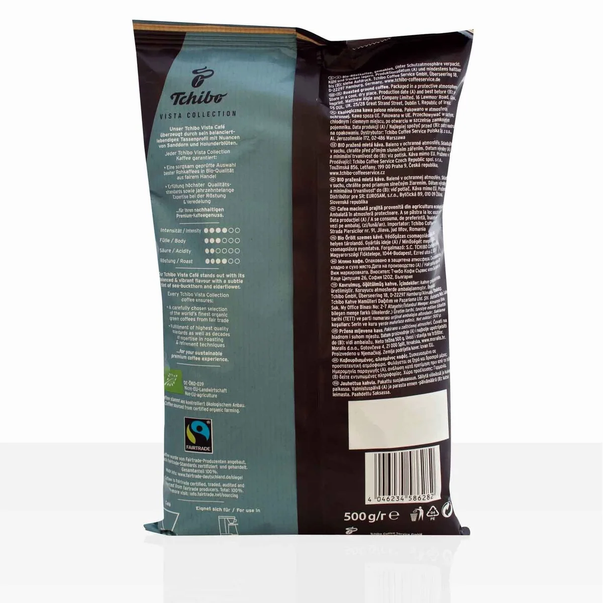 Tchibo Vista Collection Bio Kaffee, 100% Arabica, Fairtrade — mild-aromatisch, gemahlen, 500g 2