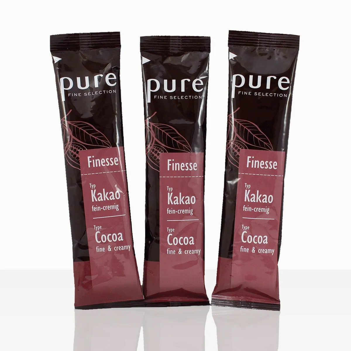 Tchibo Pure Fine Selection Finesse, cremiger Instant-Kakao — milder Geschmack, einfache Zubereitung, praktische Portionssticks 2