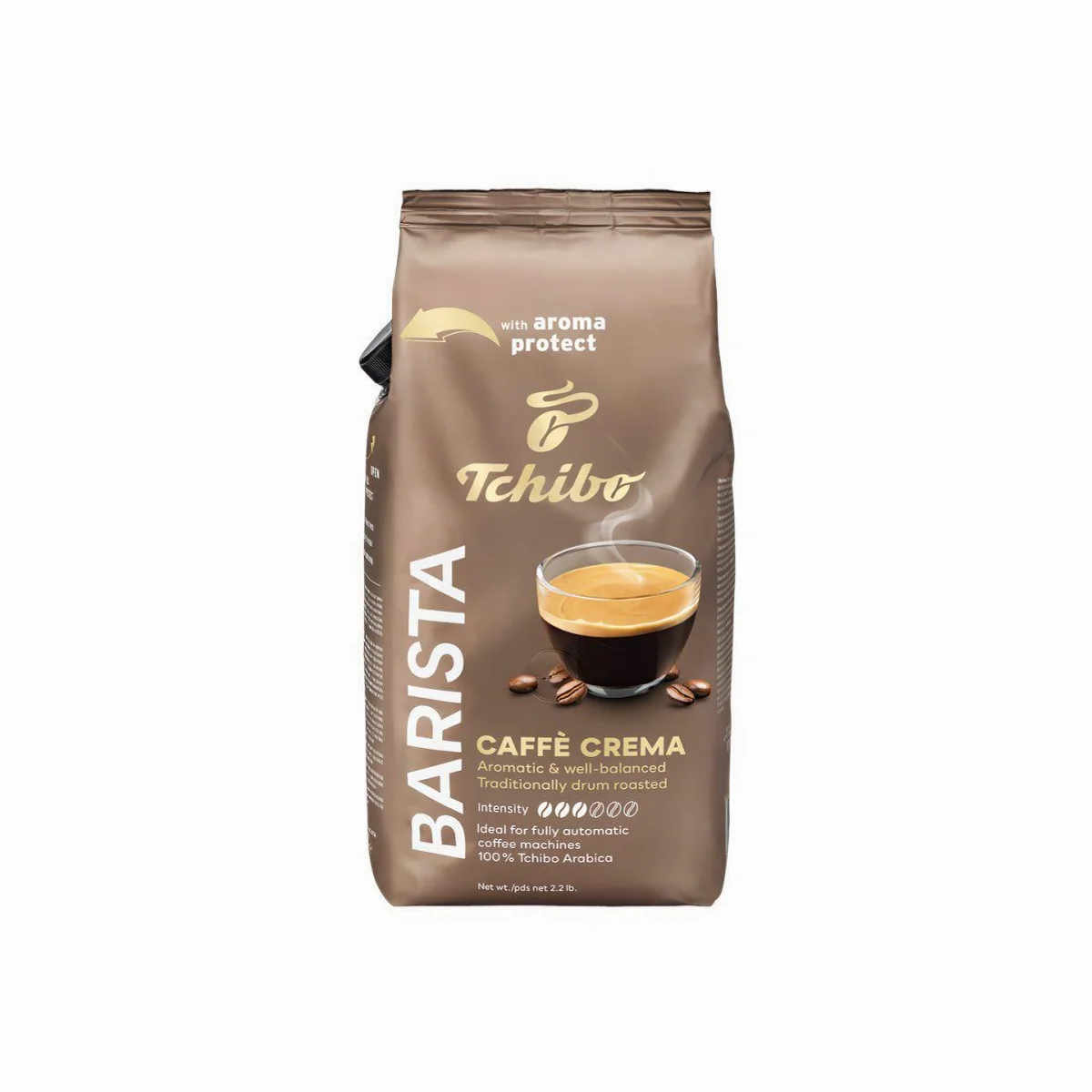 Tchibo Barista Caffè Crema, 100% Arabica, milder Geschmack — 1 kg