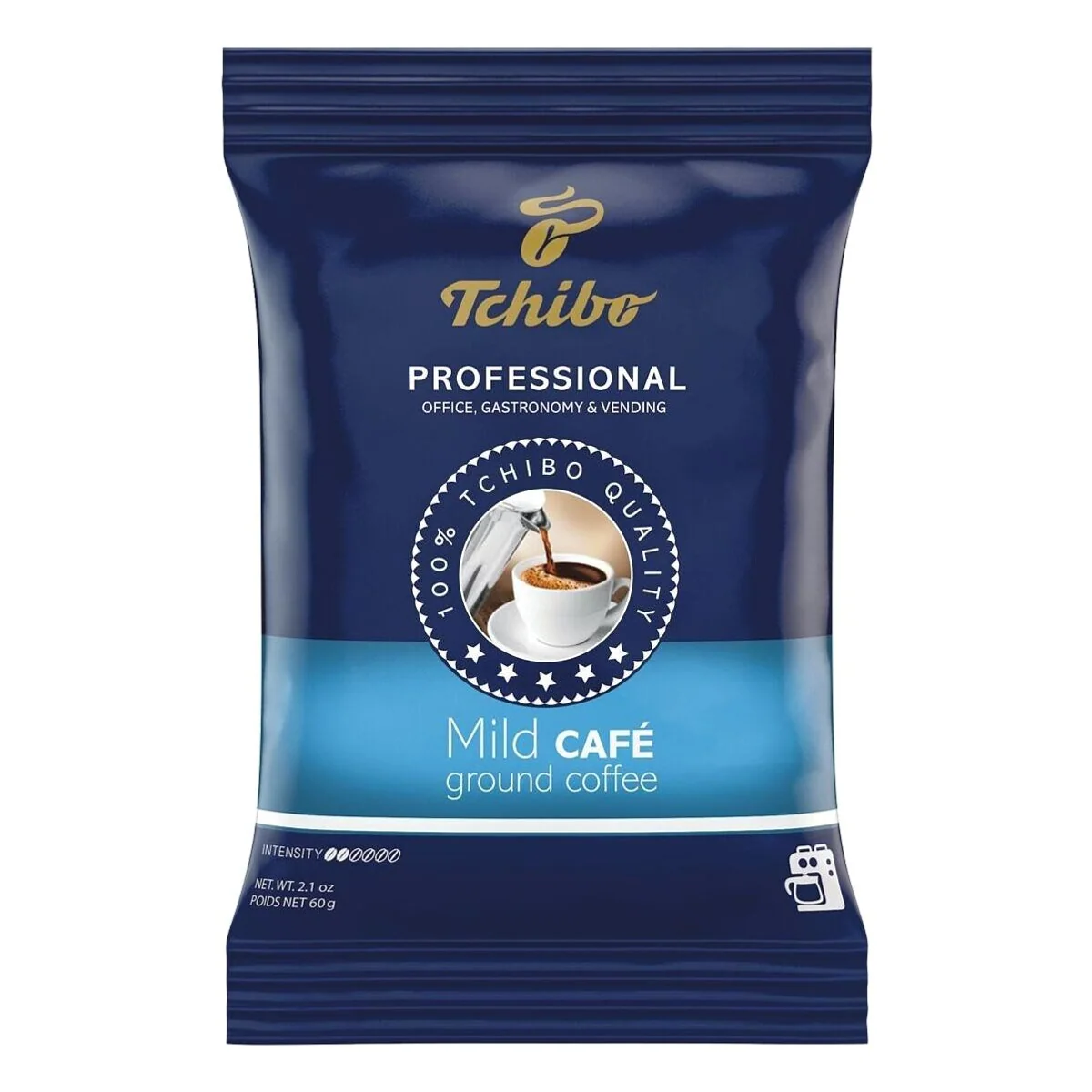 Tchibo Professional Mild Kaffee, 80 Portionsbeutel à 60 g, 100% Arabica
