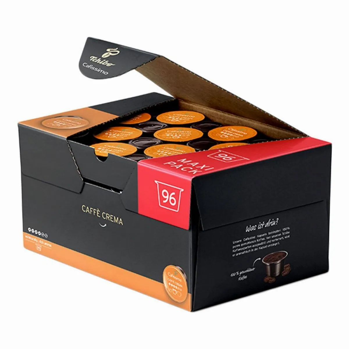 Tchibo Caffè Crema Rich Aroma, reiche Sinnlichkeit, ideal für Cappuccino und Latte Macchiato 2