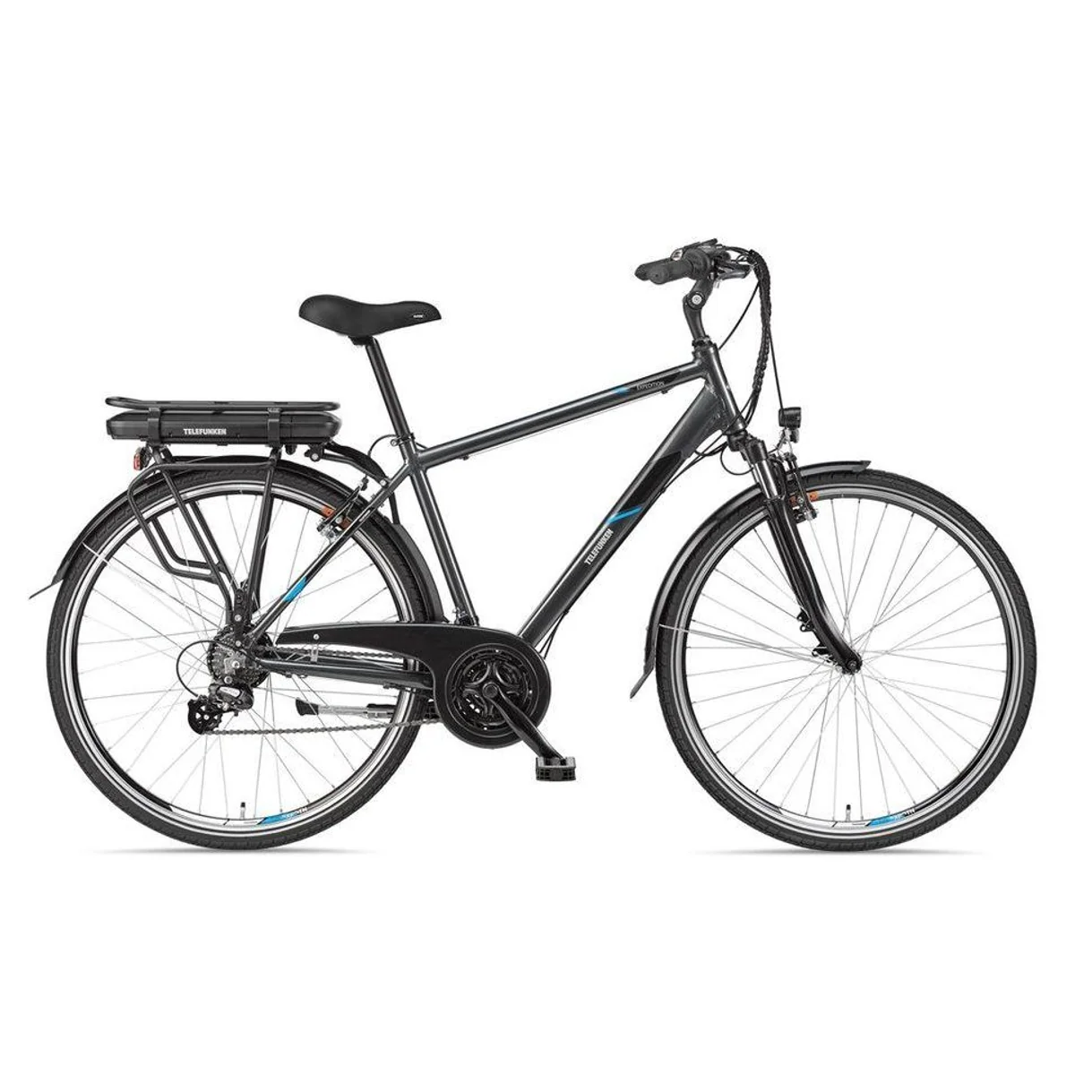 Telefunken Trekking E-Bike Expedition XT481, 21-Gang Shimano, 374,4 Wh Akku 2