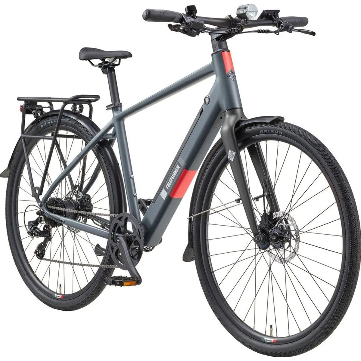 Telefunken UH210 E-Bike Cityrad, 7-Gang Shimano, Heckmotor, 417,6 Wh 2