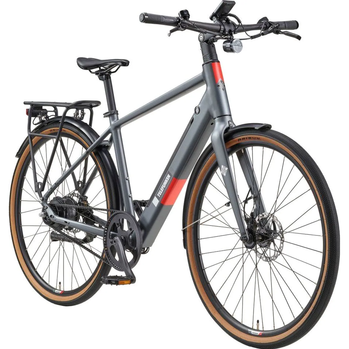 Telefunken E-Bike UH220, 250 W Heckmotor, 2-Gang Automatik — ideal für Stadtfahrten 2