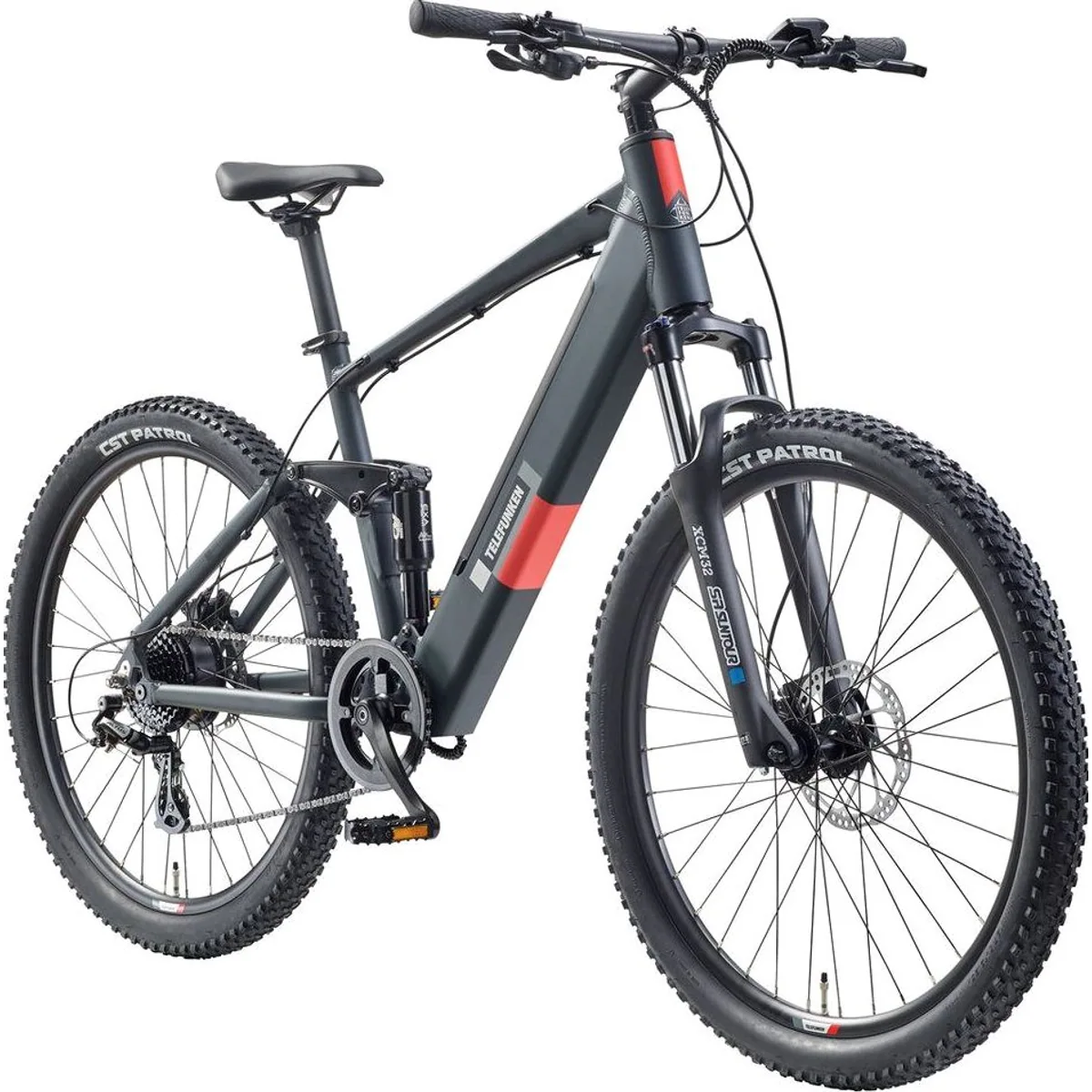 Telefunken E-Bike Aufsteiger M936, leistungsstarker Heckmotor, 8-Gang Shimano Schaltung, hochkomfortabel 2